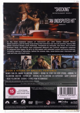 Yellowstone: Season 3 [DVD]