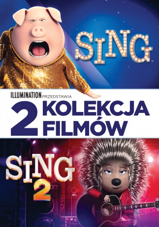 Sing 1-2 Pakiet [2DVD]