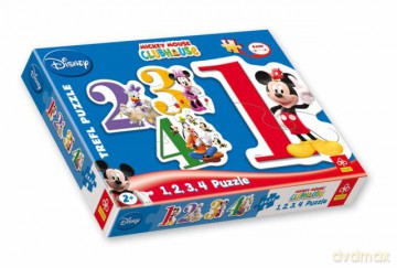 TREFL BABY Klub Przyjaciół Myszki Miki - 1,2,3,4 36022 [PUZZLE]