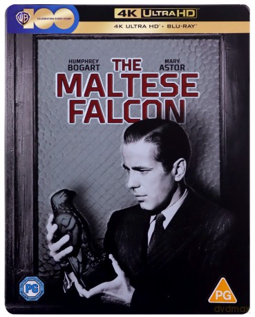 The Maltese Falcon (Sokół maltański) (steelbook) [Blu-Ray 4K]+[Blu-Ray]