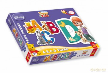 TREFL BABY Moi Przyjaciele Tygrys i Kubuś - A,B,C,D 36023 [PUZZLE]