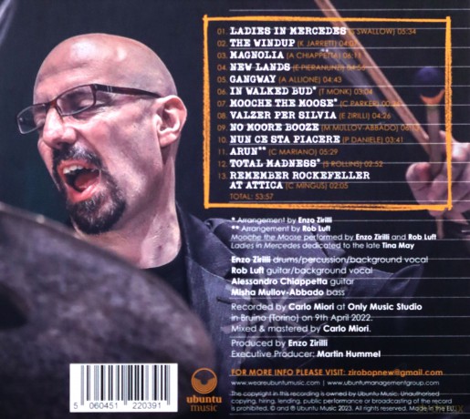 Enzo Zirilli's Zirobop: Ten Past Never (digipack) [CD]