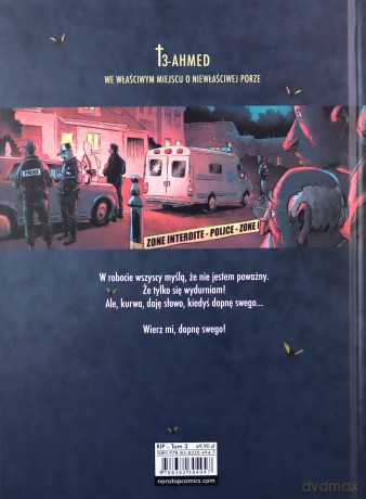 Ahmed. We właściwym miejscu o niewłaściwej porze. RIP (Tom 3) - Julien Monier, Gaet's Gaet's [KOMIKS]