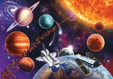 TREFL 104 PODŁOGOWE Cosmic 28029 [PUZZLE]