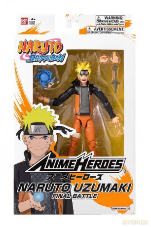 Anime heroes Naruto Naruto uzumaki final battle [FIGURKA]
