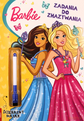 Barbie dreamtopia Zadania do zmazywania PTC-1402 [KSIĄŻKA]
