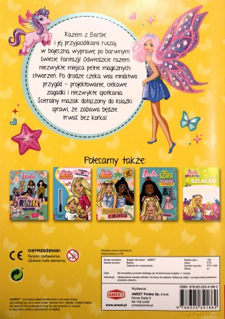 Barbie dreamtopia Zadania do zmazywania PTC-1402 [KSIĄŻKA]