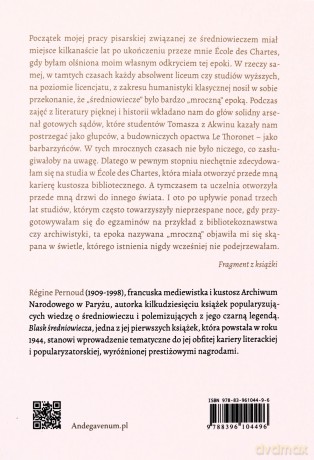 Blask średniowiecza - Regine Pernoud [KSIĄŻKA]