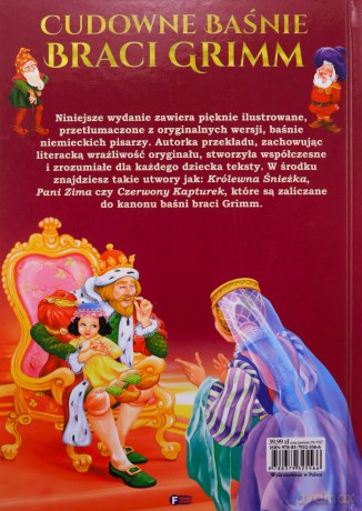 Cudowne baśnie braci Grimm [KSIĄŻKA]