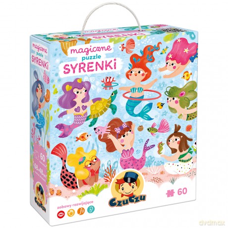 CZUCZU 60 el. magiczne Syrenki 4+ [PUZZLE]
