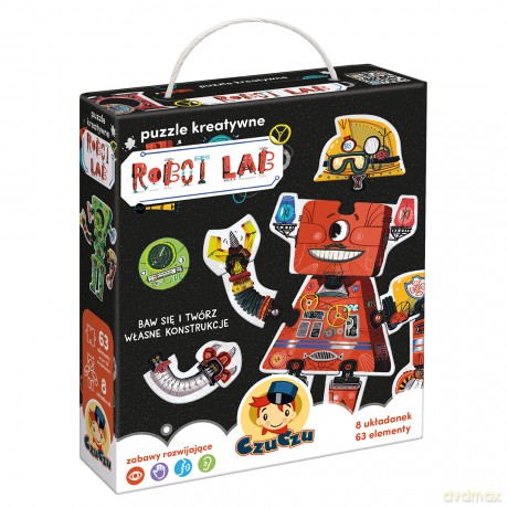 CZUCZUKreatywne Robot Lab 3+ [PUZZLE]