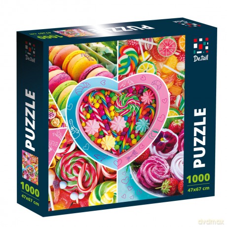 DE.TAIL 1000 el. Słodkie smakołyki DT1000-02 [PUZZLE]