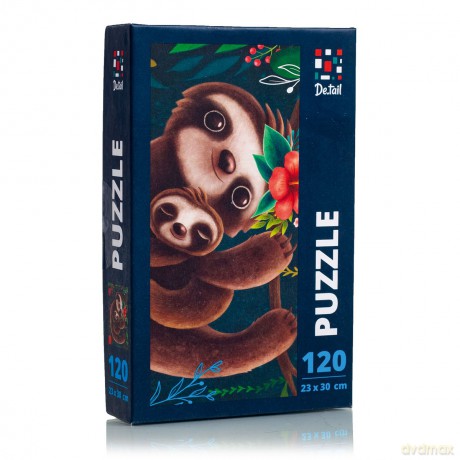 DE.TAIL 120 el. Słodki leniwiec DT100-06 [PUZZLE]