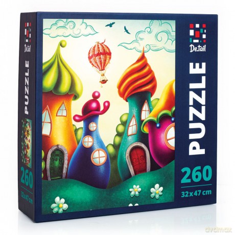 DE.TAIL 260 el. Bajkowe miasto DT200-03 [PUZZLE]
