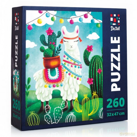 DE.TAIL 260 el. Lama ślicznotka DT200-02 [PUZZLE]
