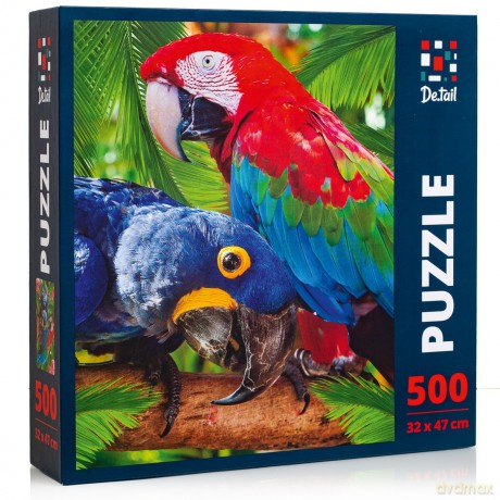 DE.TAIL 500 el. Papugi DT500-01 [PUZZLE]
