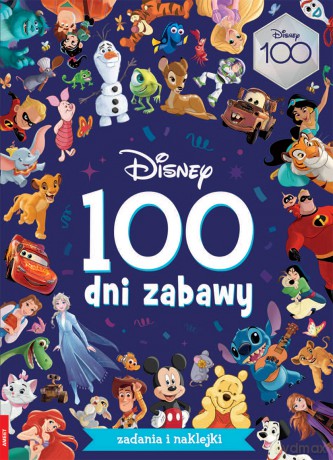 Disney 100 dni zabawy STO-9101 [KSIĄŻKA]