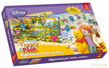 Moi przyjaciele - Tygrys i Kubuś Wyprawa po echo, echo... (Disney) 00456 [GRA PLANSZOWA]