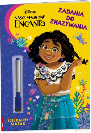Disney Encanto Zadania do zmazywania PTC-9112 [KSIĄŻKA]