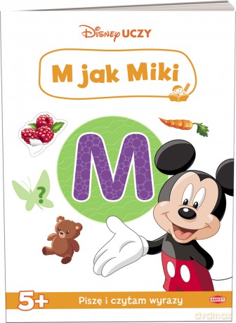Disney uczy Miki M jak Miki UAL-9302 [KSIĄŻKA]