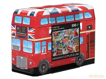 EUROGRAPHICS 550 el. TIN London Bus 8551-5779 [PUZZLE]