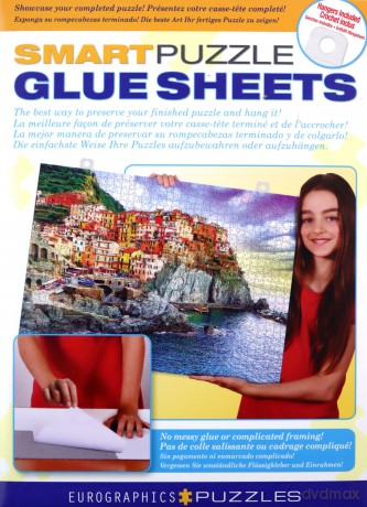 EUROGRAPHICS Klej w arkuszach do puzzli Smart Glue Sheets 8955-0101 [PUZZLE]
