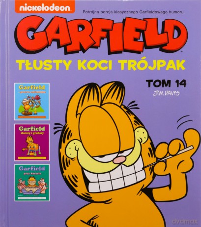 Garfield. Tłusty koci trójpak (Tom 14) - Jim Davis [KOMIKS]
