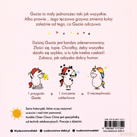 Gucio się niecierpliwi. Uczucia Gucia - Aurelie Chien Chow Chine [KSIĄŻKA]