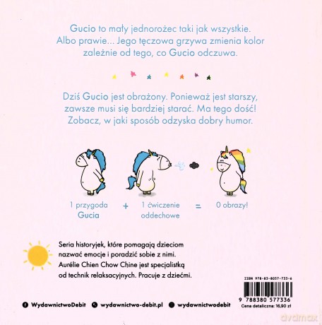 Gucio się obraża. Uczucia Gucia - Aurelie Chien Chow Chine [KSIĄŻKA]