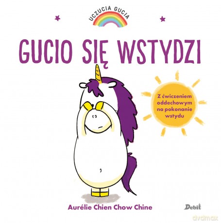 Gucio się wstydzi. Uczucia Gucia - Aurelie Chien Chow Chine [KSIĄŻKA]