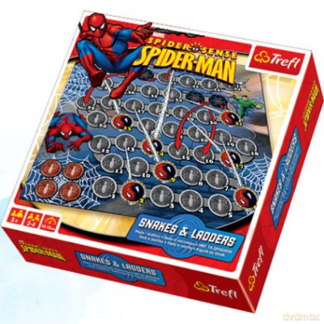WĘŻE I DRABINY Spider-Man 00825 [GRA PLANSZOWA]