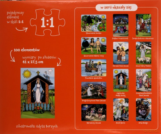JEDNOŚĆ 100 el. Kapliczka Matki Bożej [PUZZLE]