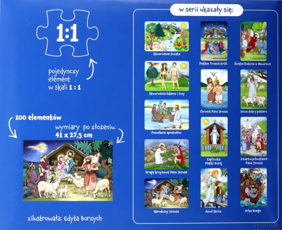 JEDNOŚĆ 100 el. Narodziny Jezusa [PUZZLE]