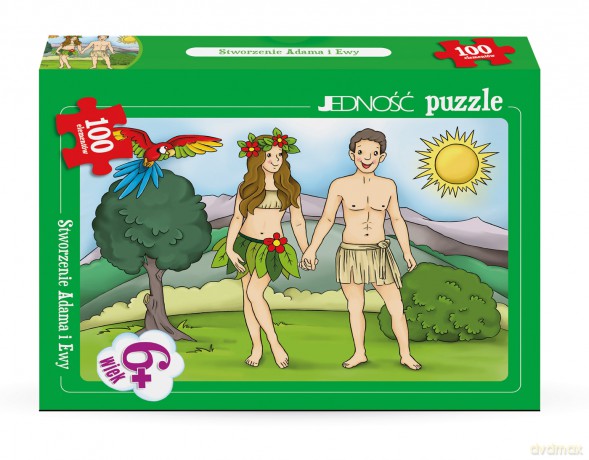 JEDNOŚĆ 100 el. Stworzenie Adama i Ewy [PUZZLE]