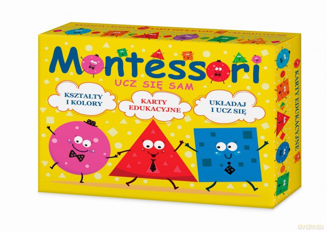 Karty edukacyjne Montessori. Ucz się sam [GRA]