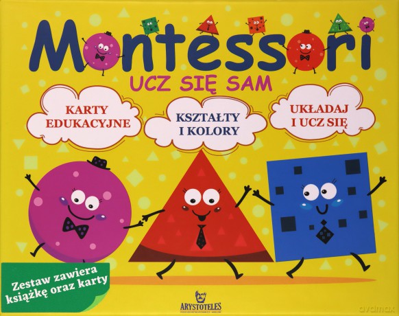 Karty edukacyjne Montessori. Ucz się sam [GRA]