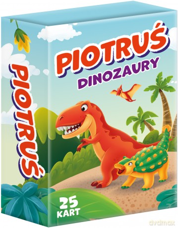 Karty Piotruś Dinozaury mini [KARTY]