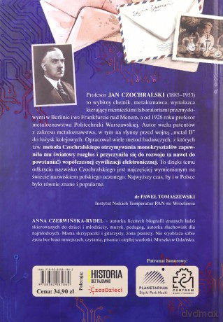 Kryształowe odkrycie. Jan Czochralski - ojciec elektroniki - Anna Czerwińska-Rydel [KSIĄŻKA]