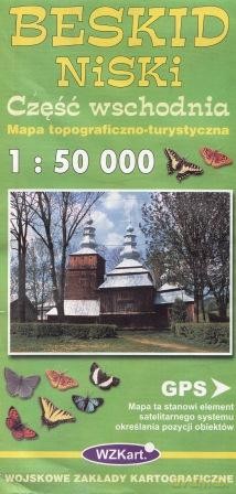 Mapa Beskid Niski 1:50 000 WZKart [KSIĄŻKA]