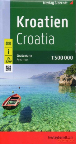 Mapa Chorwacja 1:500 000 FB [KSIĄŻKA]