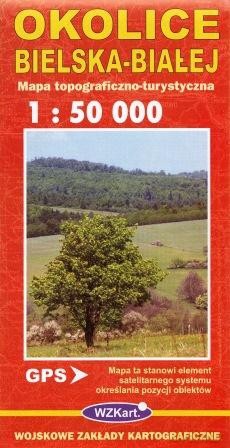 Mapa Okolice Bielska-Białej 1:50 000 WZKart [KSIĄŻKA]
