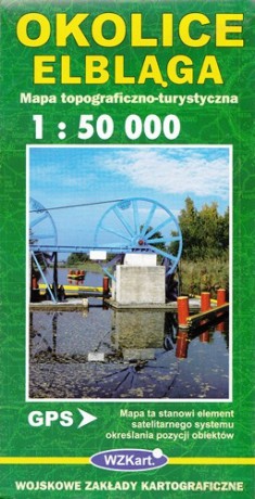 Mapa Okolice Elbląga 1:50 000 WZKart [KSIĄŻKA]