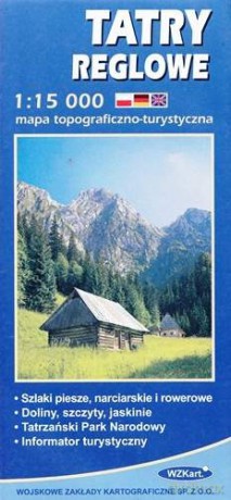 Mapa Tatry Reglowe 2014 1:15 000 WZKart [KSIĄŻKA]
