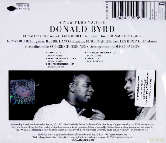 Donald Byrd: 60th A New Perspective [CD]
