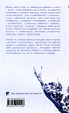Mógłby spaść śnieg - Jessica Au [KSIĄŻKA]