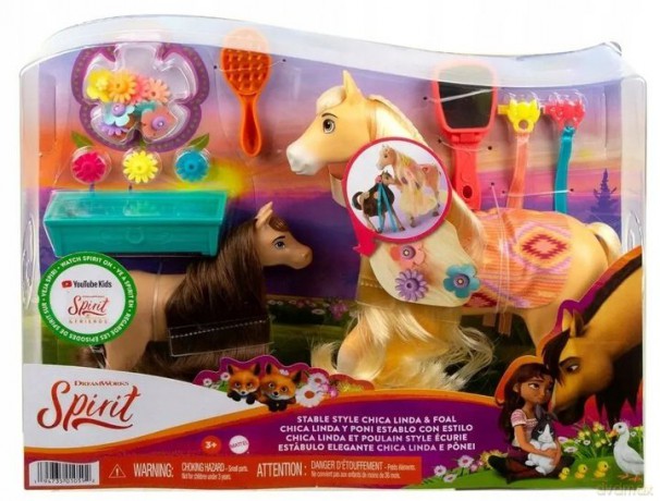 Mustang Duch wolności Spirit Untamed Stable Style Chica Linda [FIGURKA]