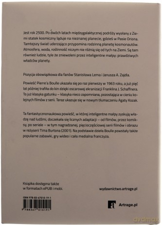Planeta małp - Pierre Boulle [KSIĄŻKA]