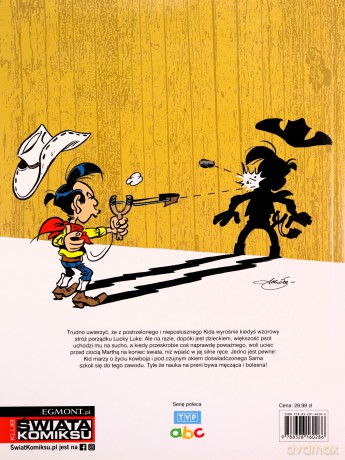 Podążaj za strzałą (Tom 4) Lucky Luke. Kid Lucky - Achdé [KOMIKS]
