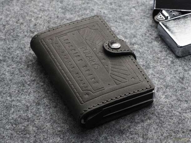Portfel RFID nordic hunter leather 172128401 czarny
