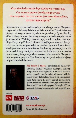 Siedem słów Jezusa i Maryi - Fulton J. Sheen [KSIĄŻKA]